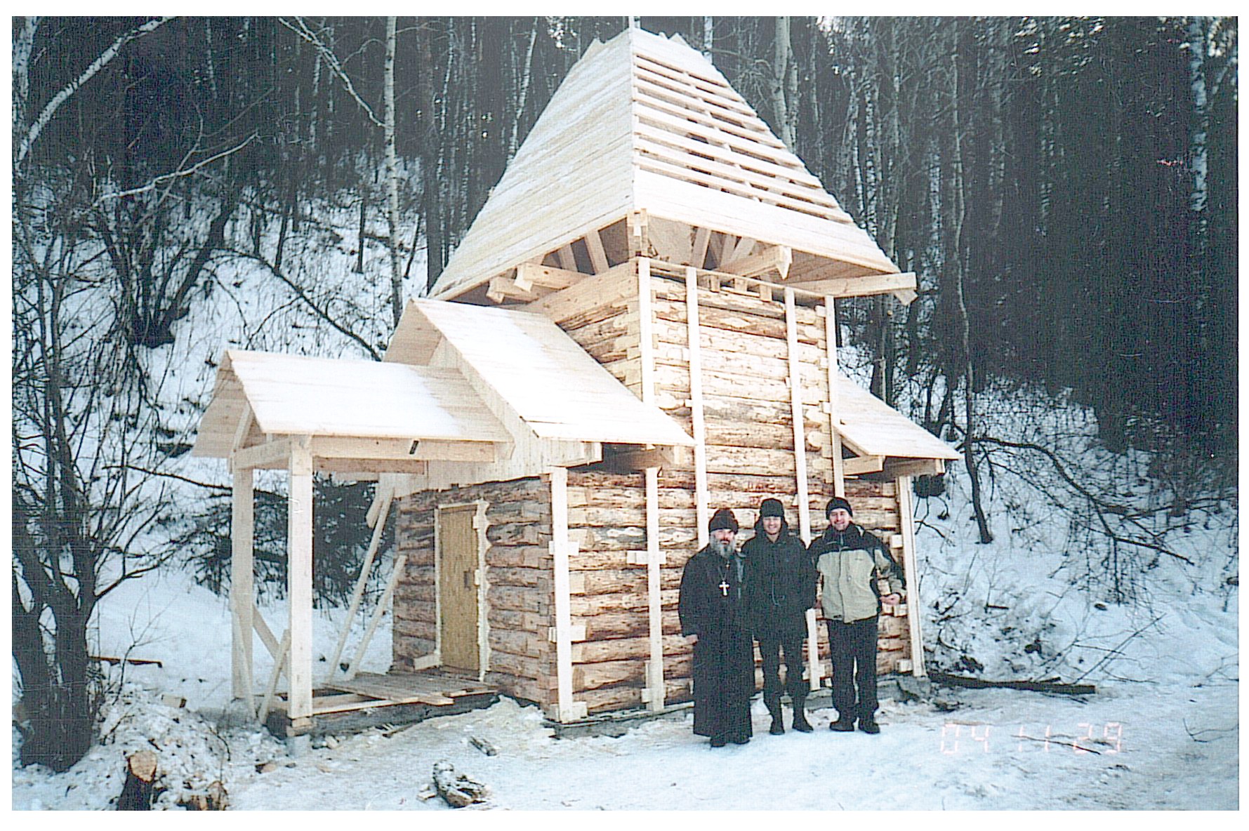 Храм Троицы Живоначальной д. Старочервово. Святой источник